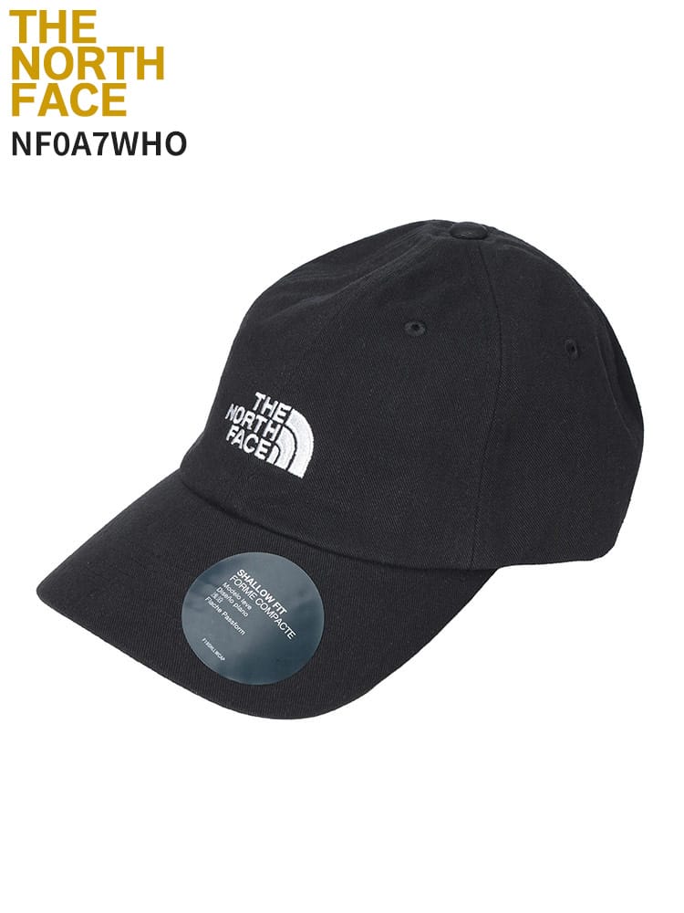 THE NORTH FACE (ザ ノースフェイス) ロゴ刺繍 キャップ 6パネル ユニセックス ベースボールキャップ 帽子 NF0A7WHO