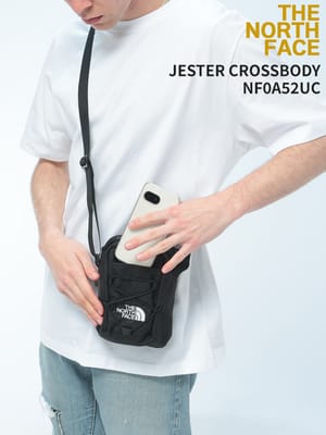 THE NORTH FACE (ザ ノースフェイス) ショルダーバッグ ロゴ刺繍 ボディーバッグ JESTER CROSSBODY 鞄 バッグ ミニバッグ コンパクト ユニセックス NF0A52UC