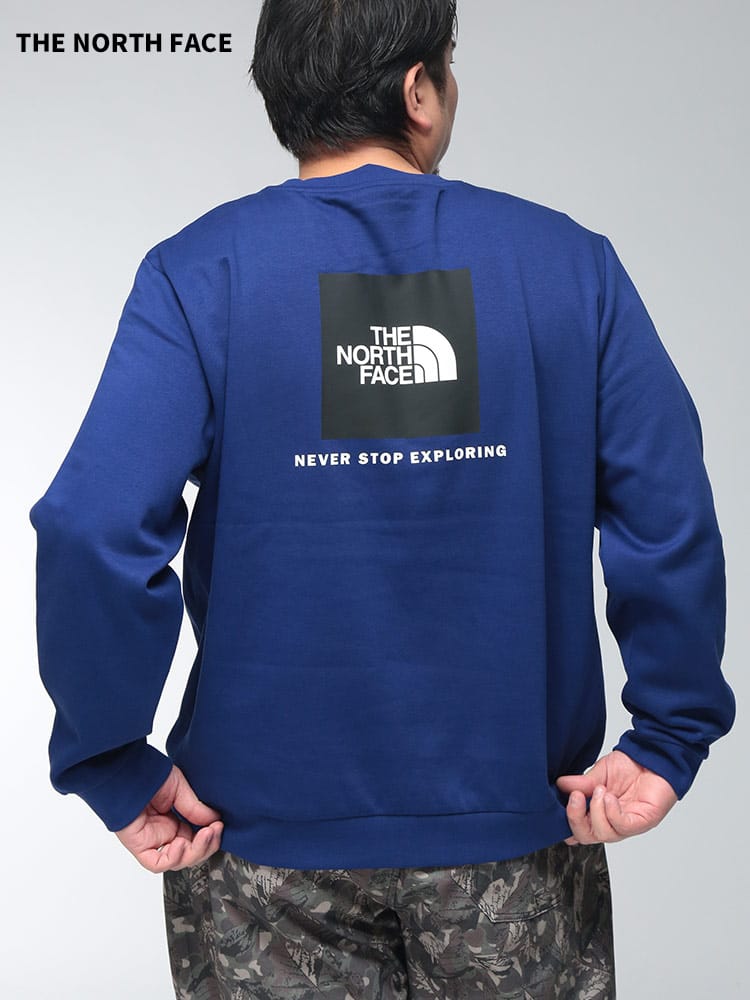 スウェット シャツ メンズ 大きいサイズ クルーネック バックプリント レギュラーフィット トレーナー REVOLUTION BOX NSE REGULAR CREW 