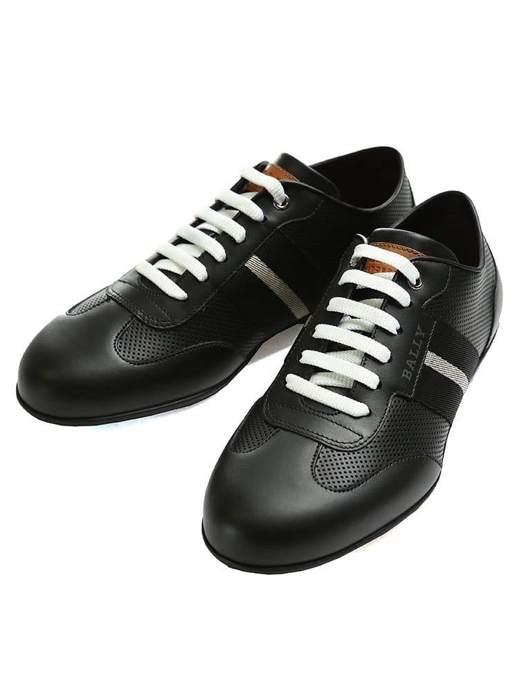 BALLY (バリー) パンチング ローカットスニーカー BY6223124