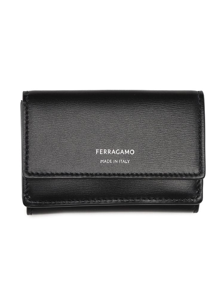 Salvatore Ferragamo (サルヴァトーレフェラガモ) ロゴ 三つ折り ミニ 