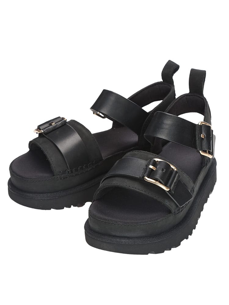 UGG (アグ) スウェードサンダル GOLDENSTAR VILLA UGGL1167392 レディース