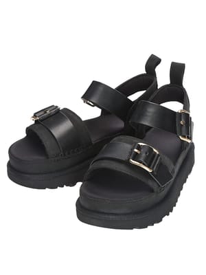 UGG (アグ) スウェードサンダル GOLDENSTAR VILLA UGGL1167392 レディース
