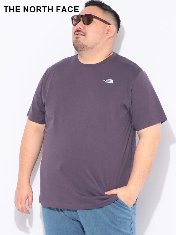 Tシャツ 半袖 メンズ 大きいサイズ 胸ロゴ クルーネック カットソー トップス コットン シンプル 刺繍 春 夏