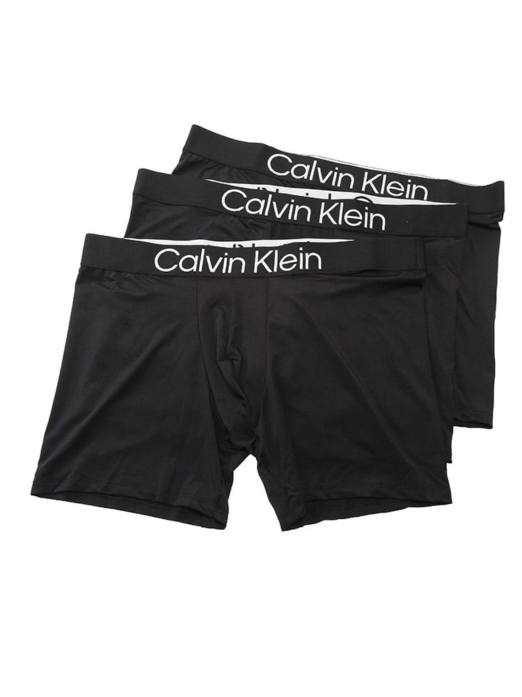 Calvin Klein (カルバンクライン) メンズ ボクサーパンツ ウエストロゴ 4WAYストレッチ クイックドライ 3PACK ボクサーブリーフ CKNP2608OUB1 CKNP2608OUB1