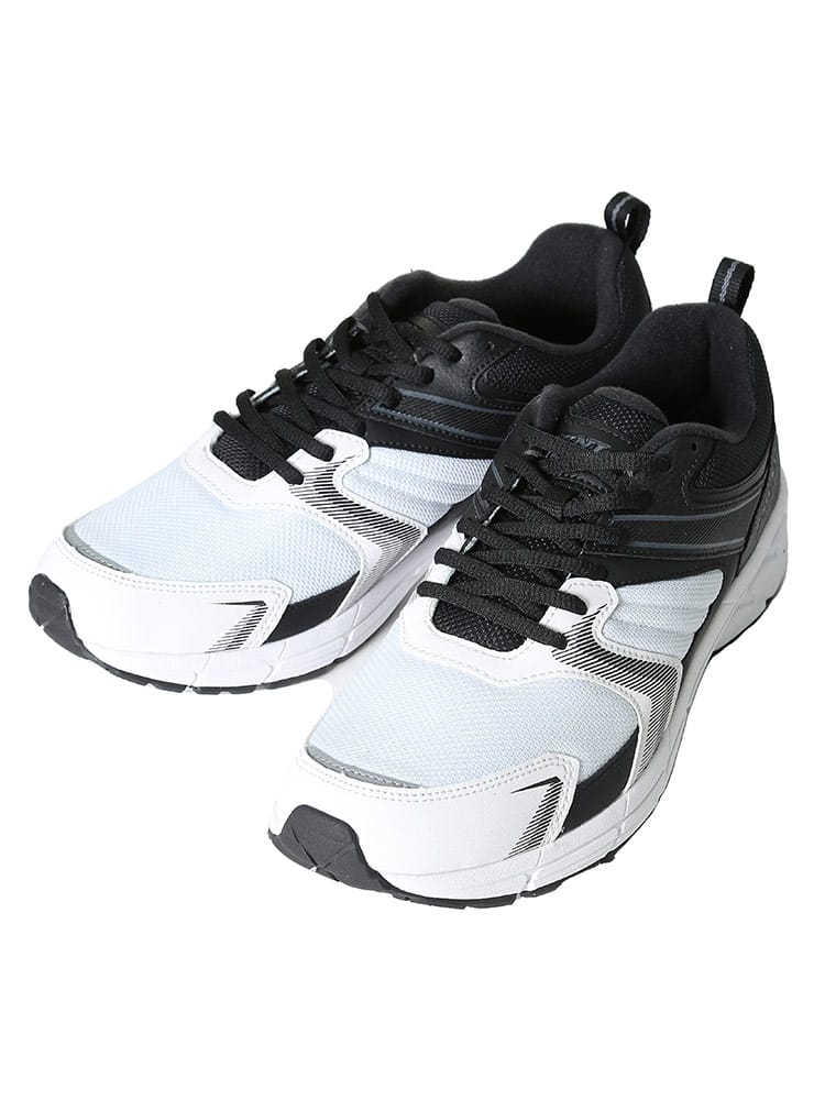 大きいサイズ メンズ DUNLOP (ダンロップ) 撥水 軽量 レースアップ シューズ 幅広4E DM2001
