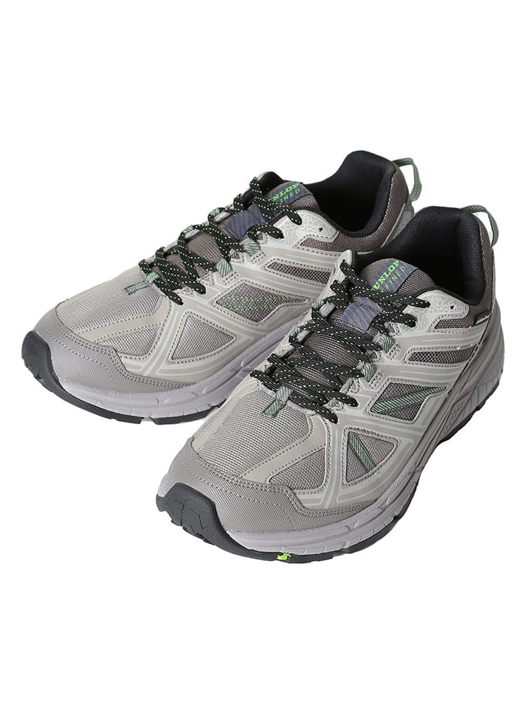 大きいサイズ メンズ DUNLOP (ダンロップ) 防水 軽量 レースアップ シューズ 幅広6E DM2005