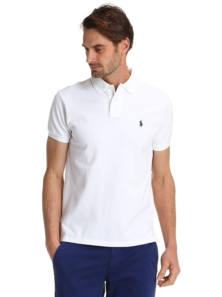 POLO RALPH LAUREN (ポロラルフローレン) 綿100％ ワンポイント 半袖 ポロシャツ CUSTOMFIT RL71066699 ブランド