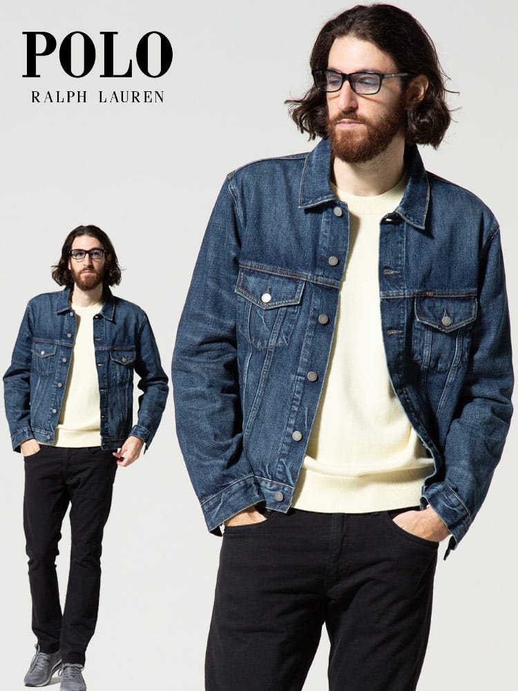 POLO RALPH LAUREN (ポロラルフローレン) ポケット デニム ジャケット RL710673235 ブランド