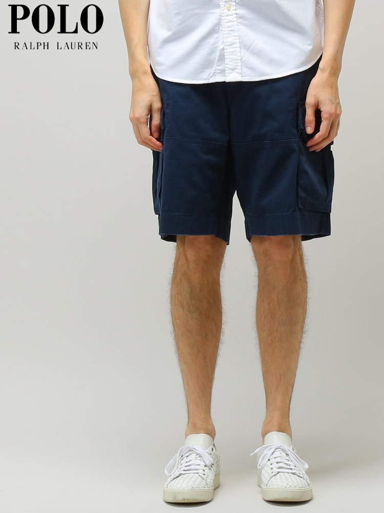 POLO RALPH LAUREN (ポロラルフローレン) 無地 カーゴ ショートパンツ RL710548502 ブランド