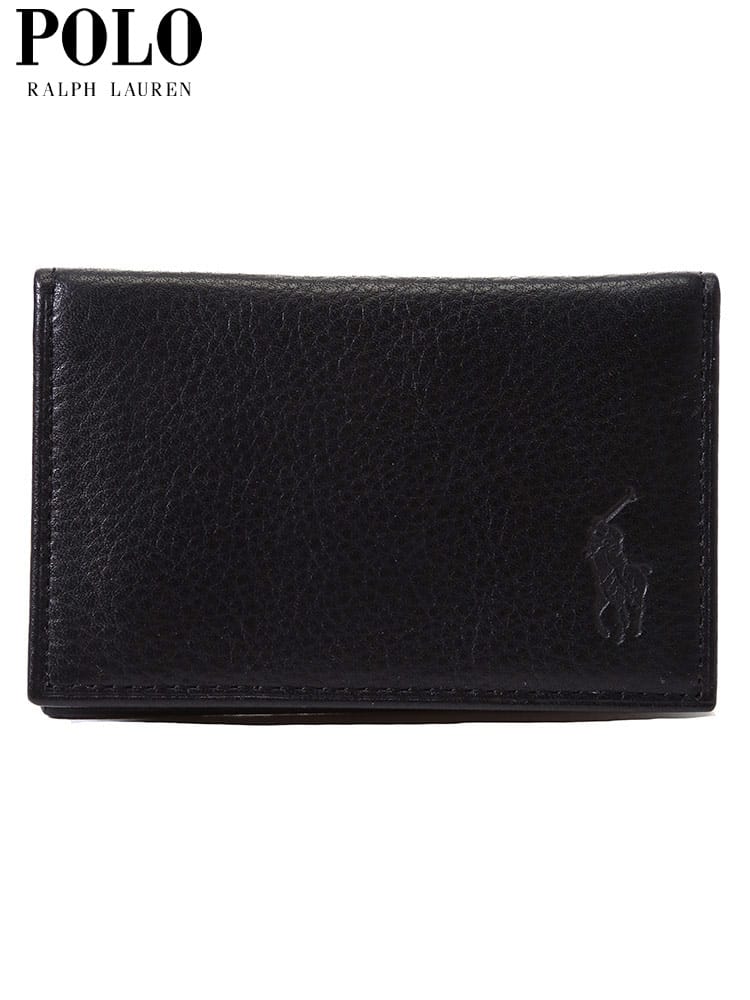 ポロラルフローレン メンズ カードケース POLO RALPH LAUREN ブランド カードホルダー 名刺入れ レザー RL405166352