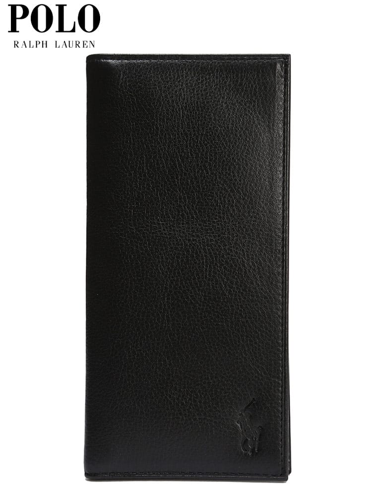 ポロラルフローレン メンズ 財布 POLO RALPH LAUREN ブランド 長財布 ウォレット 二つ折り 札入れ ロゴ レザー RL405166362
