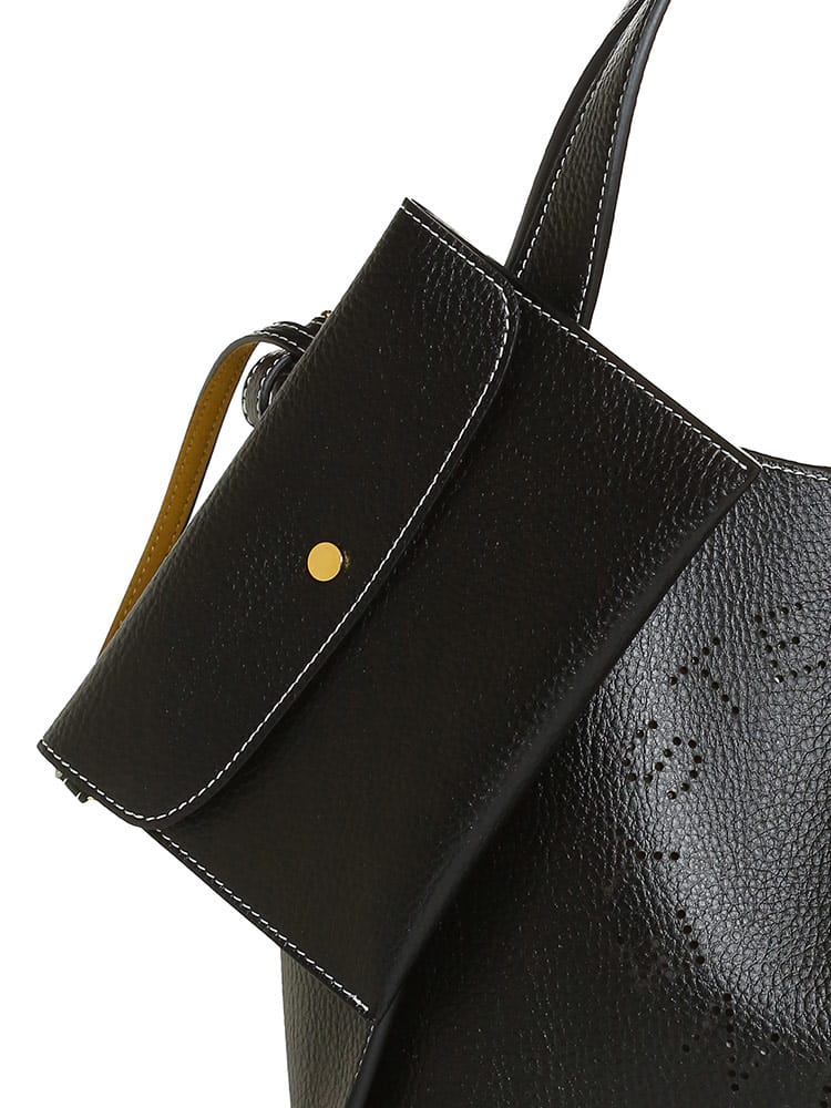 STELLA MCCARTNEY (ステラマッカートニー) 2WAY パンチングロゴ トート 