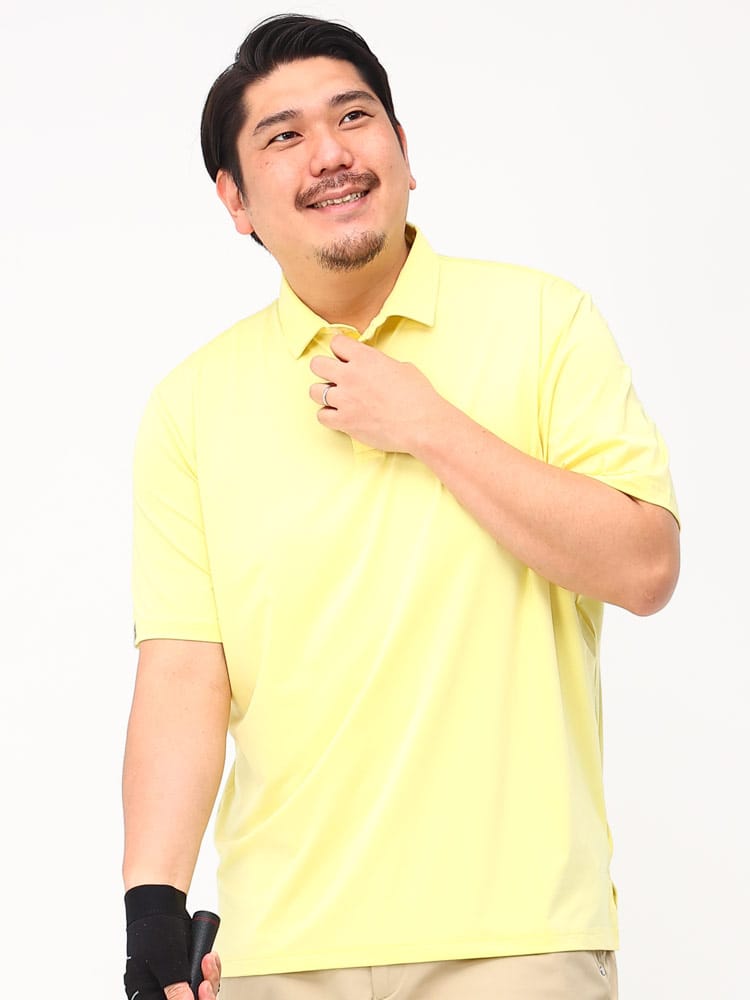 WEB限定価格 在庫処分 返品交換不可 大きいサイズ メンズ RALPH LAUREN (ラルフローレン) GOLF Wicking 無地 半袖 ポロシャツ