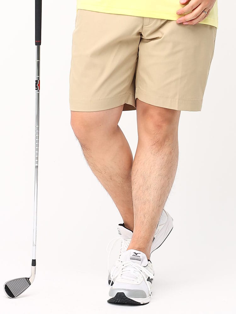 大きいサイズ メンズ RALPH LAUREN (ラルフローレン) GOLF 無地 ノータック ショートパンツ TAILORED FIT