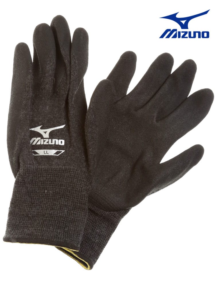 大きいサイズ メンズ MIZUNO (ミズノ) 吸湿発熱 ブレスサーモ ニトリルタイプ ワークグラブ