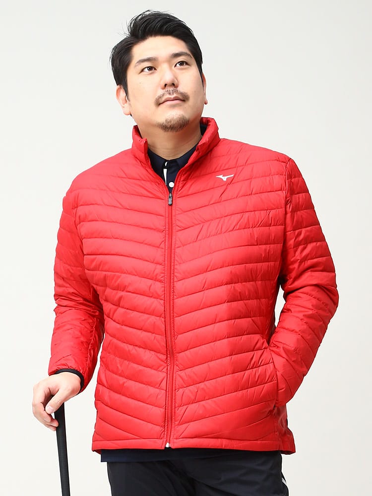 大きいサイズ メンズ MIZUNO (ミズノ) ブレスサーモ パッカブル 
