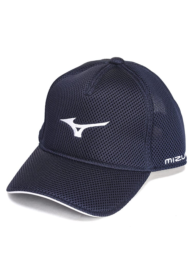 大きいサイズ メンズ MIZUNO (ミズノ) ダブルラッセル メッシュ キャップ