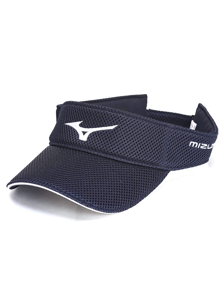 大きいサイズ メンズ MIZUNO (ミズノ) ダブルラッセル メッシュ バイザー