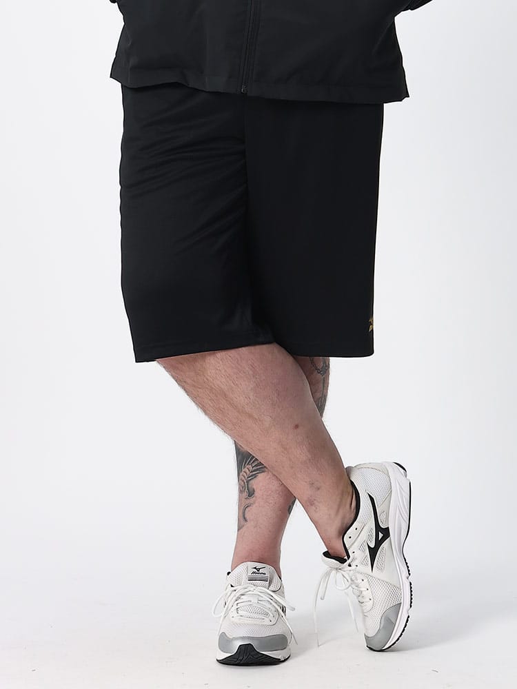 大きいサイズ メンズ MIZUNO (ミズノ) 吸汗速乾 ライトスウェット ハーフパンツ