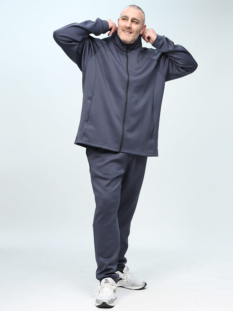 ストレッチ ワンポイントロゴ スウェット ロングパンツ (MIZUNO) ミズノ 大きいサイズ メンズ | 大きいサイズの服【サカゼン公式通販】