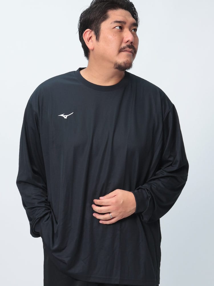 長袖 Tシャツ NAVIDRY クルーネック トップス ロンT ドライ スポーツ 大きいサイズ メンズ