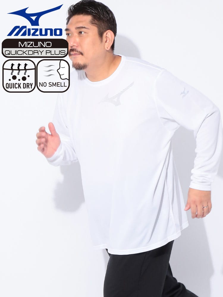 【WEB先行値下げ】長袖 Tシャツ Pure Hyper ドライ ロゴプリント クルーネック トップス ロンT スポーツ トレーニング 大きいサイズ メンズ