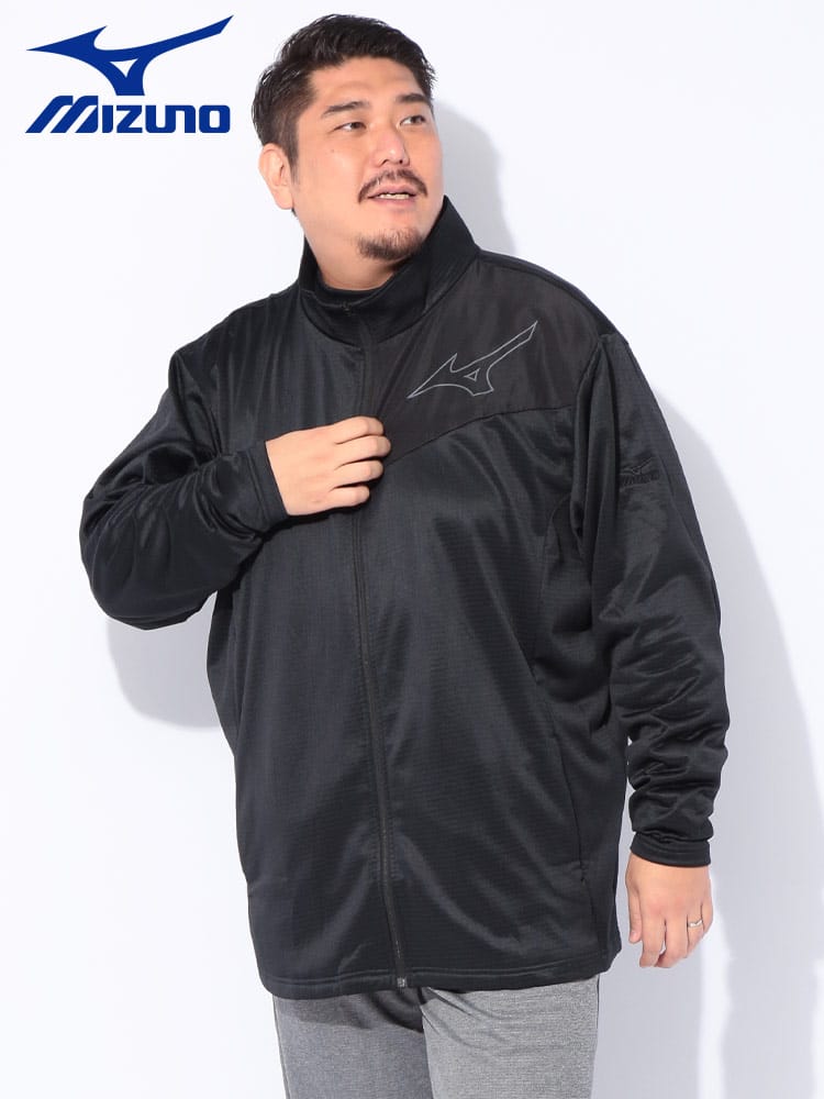 【WEB先行値下げ】トラックジャケット 裏ブロックフリース スタンド フルジップ アウター ブルゾン フリース ジャージ 大きいサイズ メンズ