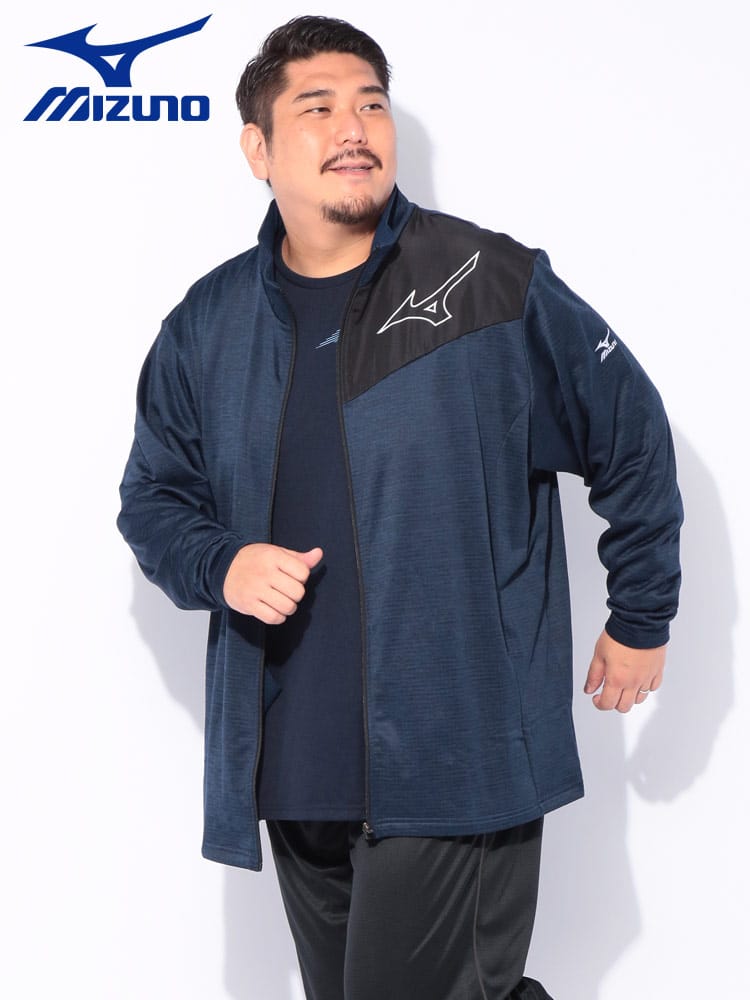 【WEB先行値下げ】トラックジャケット 裏ブロックフリース スタンド フルジップ アウター ブルゾン フリース ジャージ 大きいサイズ メンズ