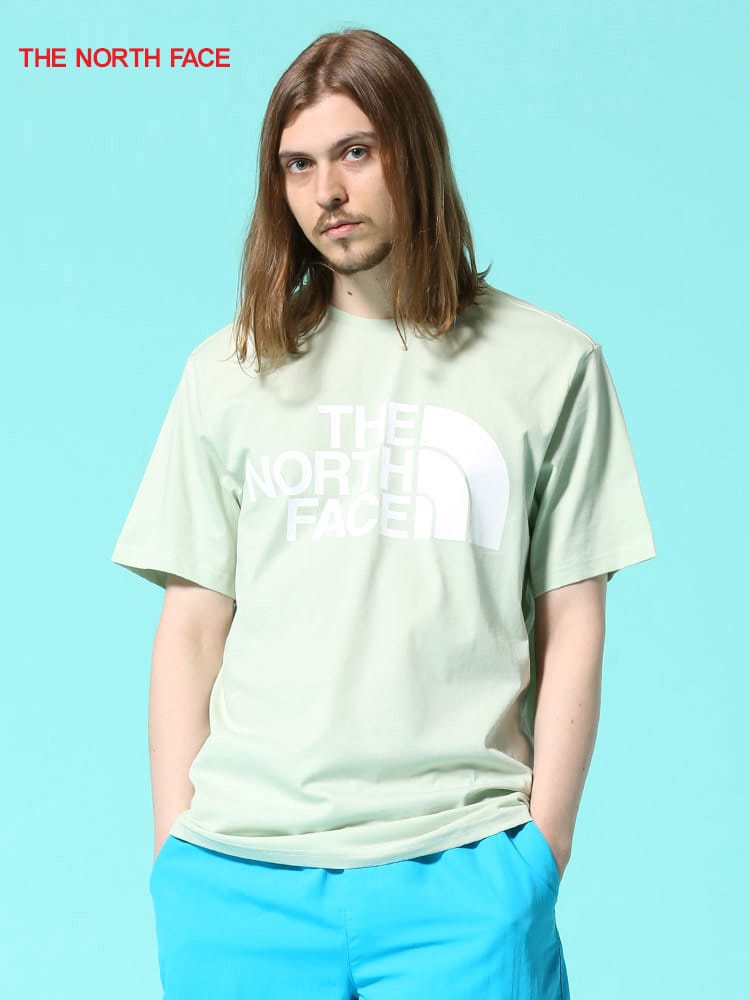 THE NORTH FACE (ザ ノースフェイス) ロゴプリント クルーネック 半袖 Tシャツ Standard SS Tee