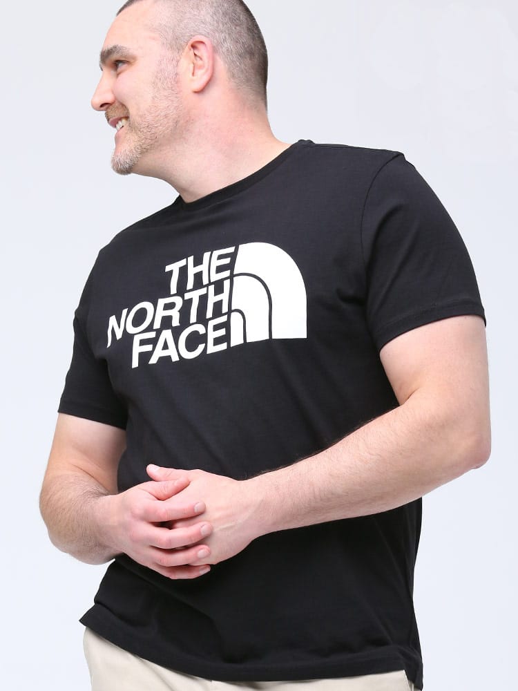 大きいサイズ メンズ THE NORTH FACE (ザ ノースフェイス) BIGロゴ クルーネック 半袖 Tシャツ Standard SS Tee