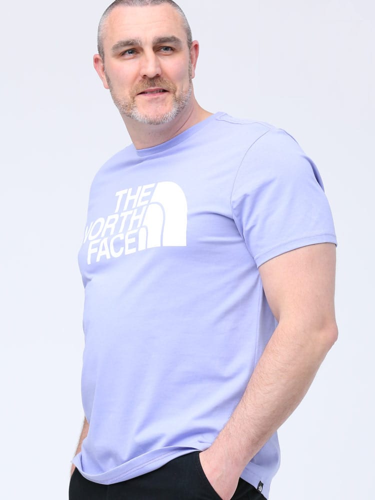 大きいサイズ メンズ THE NORTH FACE (ザ ノースフェイス) BIGロゴ クルーネック 半袖 Tシャツ Standard SS Tee