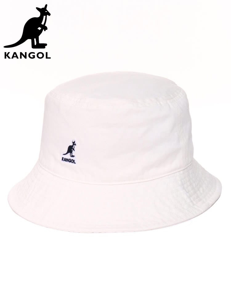 KANGOL (カンゴール) ワンポイント バケットハット バケハ ハット 帽子 ストリート Washed Bucket