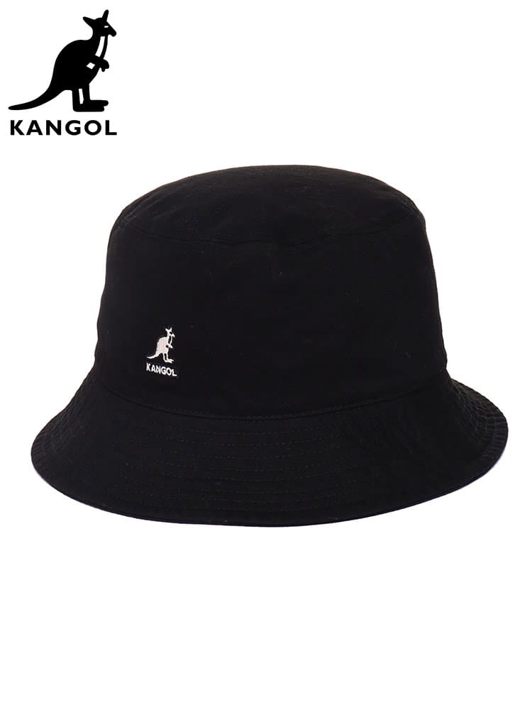 KANGOL (カンゴール) ワンポイント バケットハット バケハ ハット 帽子 ストリート Washed Bucket