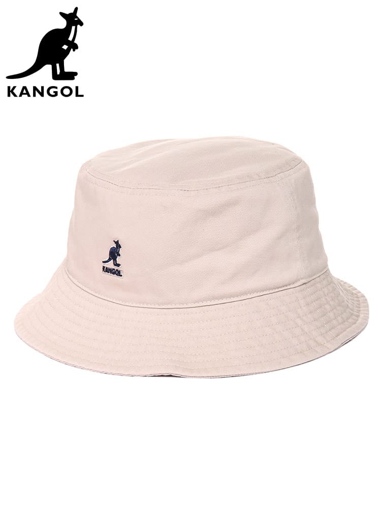 KANGOL (カンゴール) ワンポイント バケットハット バケハ ハット 帽子 ストリート Washed Bucket