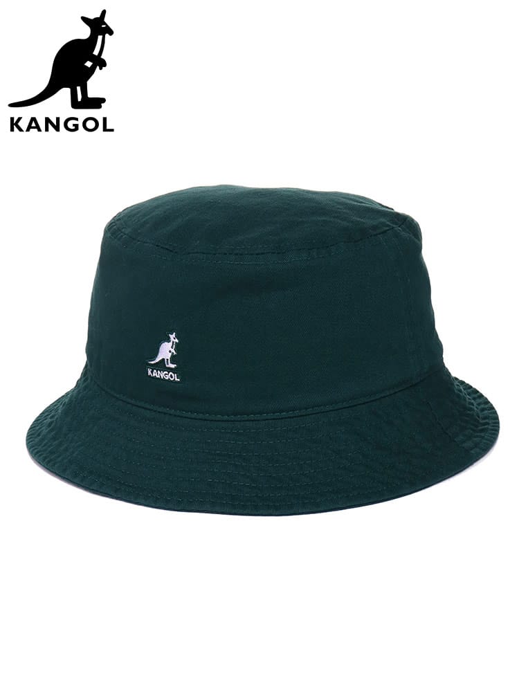 KANGOL (カンゴール) ワンポイント バケットハット バケハ ハット 帽子 ストリート Washed Bucket