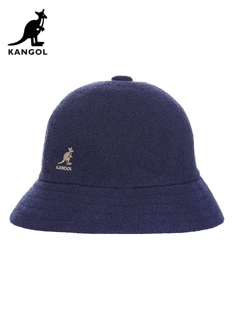 KANGOL (カンゴール) ワンポイント パイル バミューダ ハット バケットハット バケハ