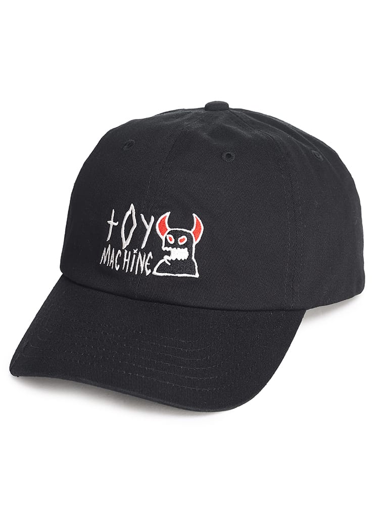 ツイル ロゴ刺繍 キャップ (TOY MACHINE) トイマシーン 大きいサイズ メンズ
