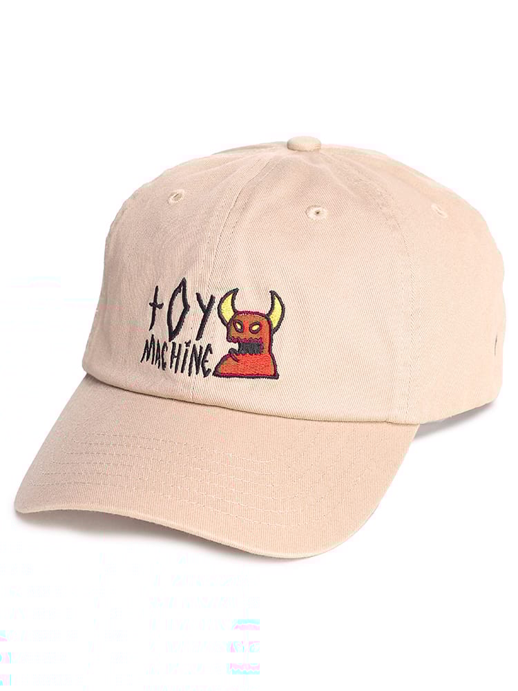 ツイル ロゴ刺繍 キャップ (TOY MACHINE) トイマシーン 大きいサイズ メンズ