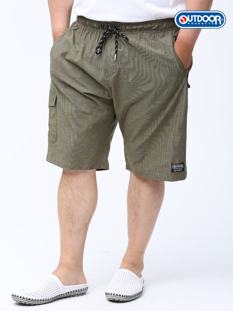 OUTDOOR PRODUCTS (アウトドアプロダクツ) 水陸両用 前閉じ カーゴ ショートパンツ 水着