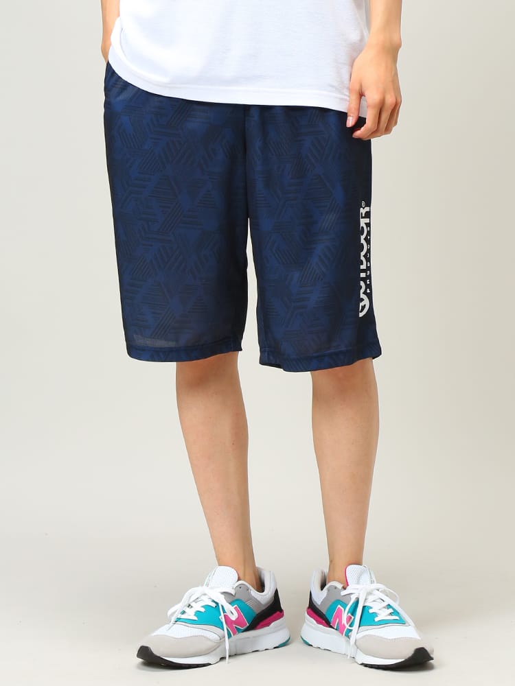 OUTDOOR PRODUCTS (アウトドアプロダクツ) DRYメッシュ 幾何学柄 ショートパンツ