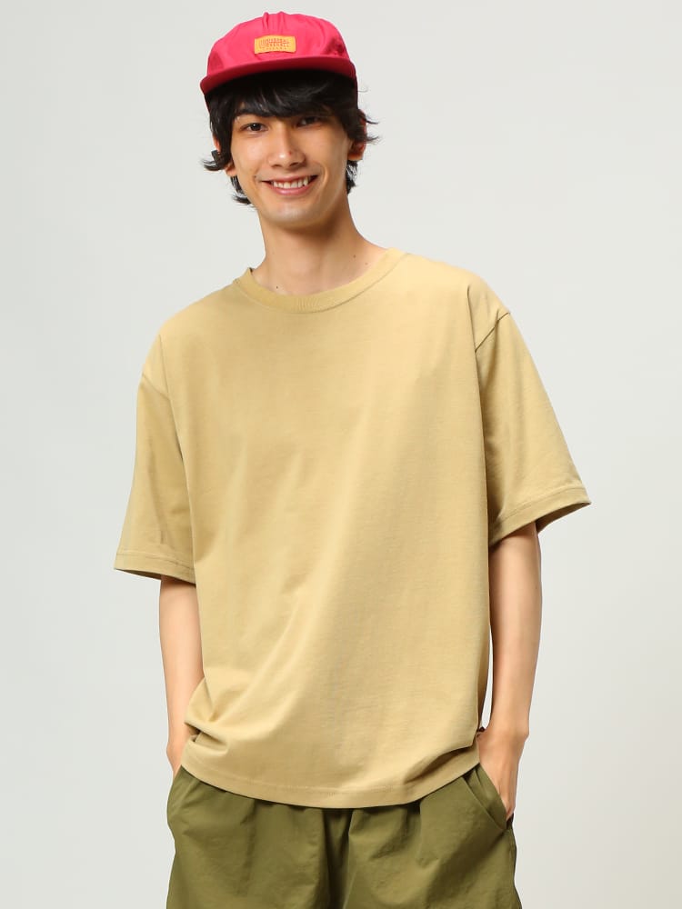 Coleman (コールマン) バックロゴ クルーネック 半袖 Tシャツ