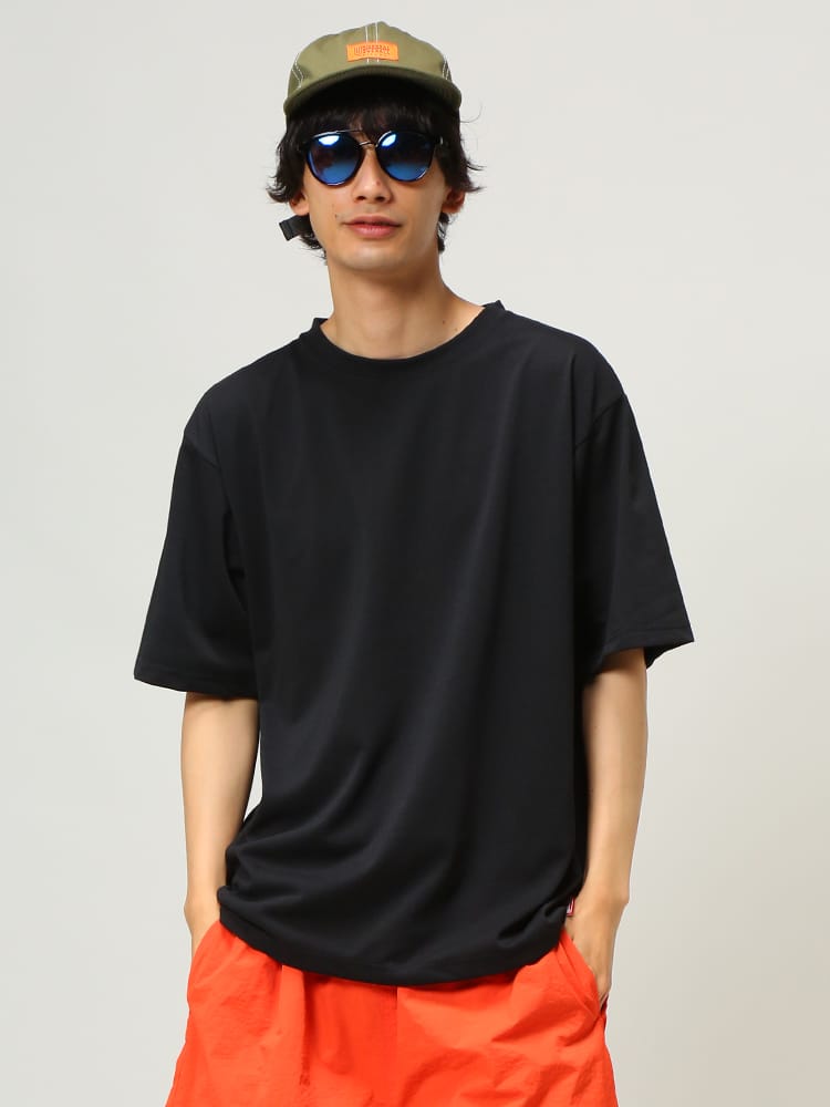 Coleman (コールマン) DRY UVカット バックプリント クルーネック 半袖 Tシャツ