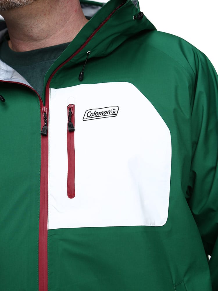 大きいサイズ メンズ Coleman (コールマン) GELANOTS 撥水 フルジップ 