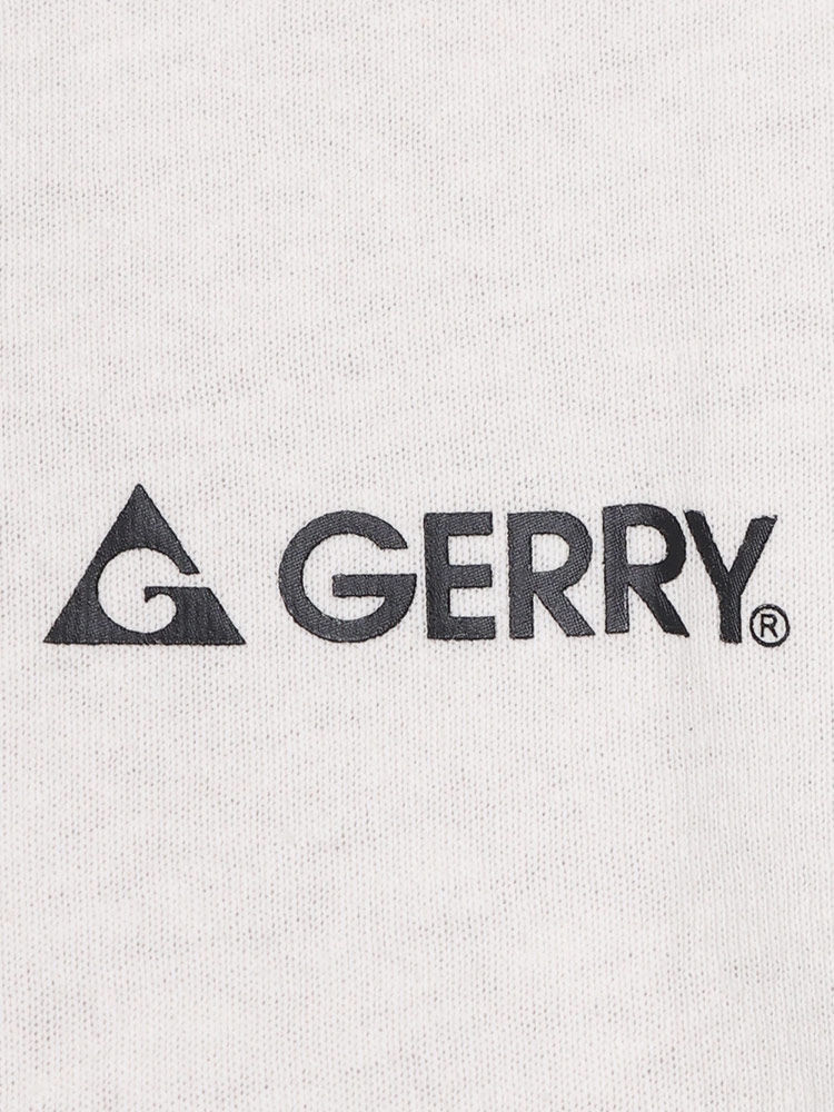 大きいサイズ メンズ GERRY (ジェリー) バックプリント クルーネック