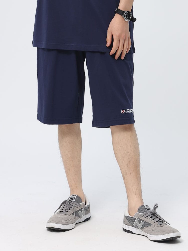 OUTDOOR PRODUCTS (アウトドアプロダクツ) 天竺 ワンポイント ハーフパンツ