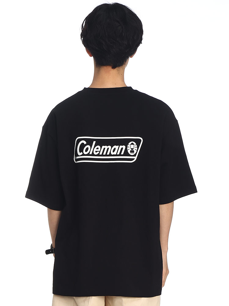 Coleman (コールマン) USAコットン 迷彩ポケット クルーネック 半袖 Tシャツ トップス Tシャツ/カットソー 新品 ホワイト メンズ 無地 M 一 胸 バック ブランド