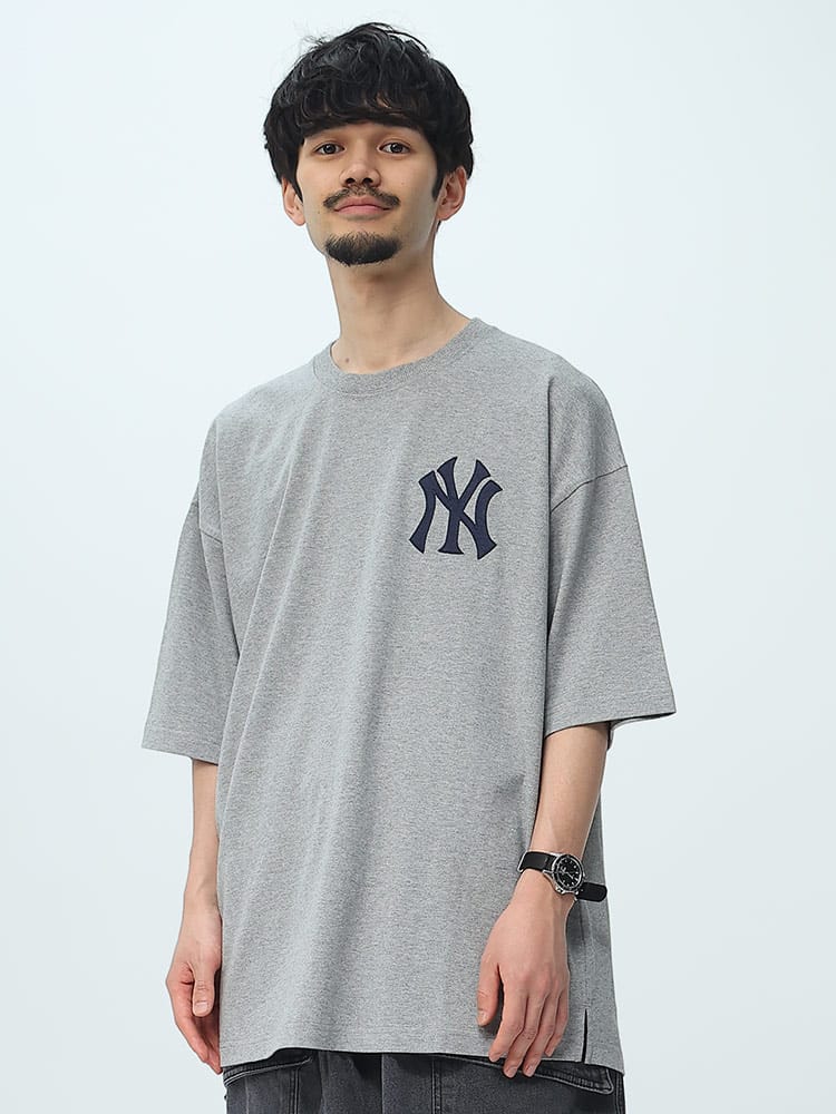 MLB (メジャーリーグベースボール) メジャーリーグ ロゴ クルーネック 半袖 Tシャツ