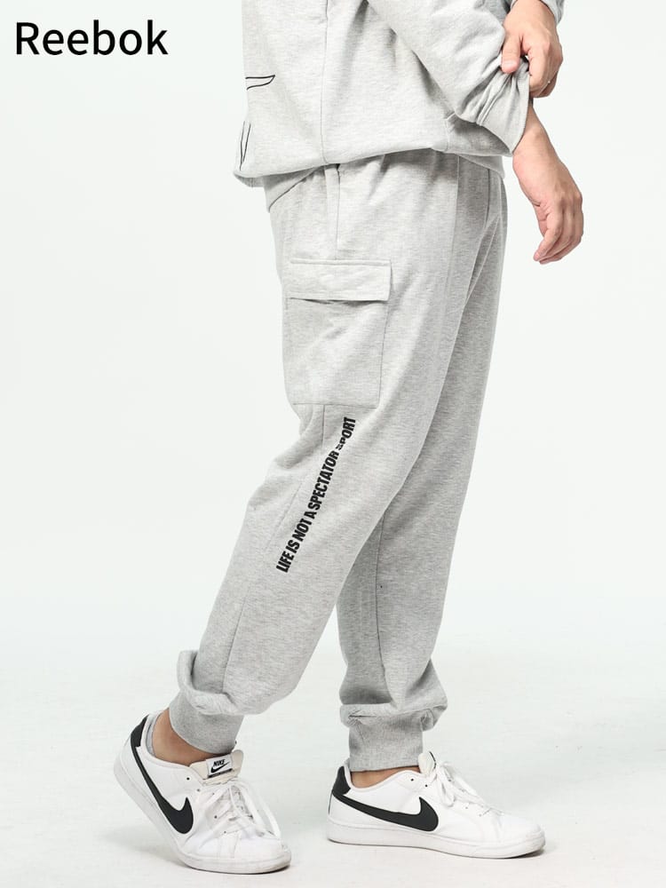 在庫処分 返品交換不可 裏起毛 ポケット スウェットパンツ (Reebok) リーボック 大きいサイズ メンズ