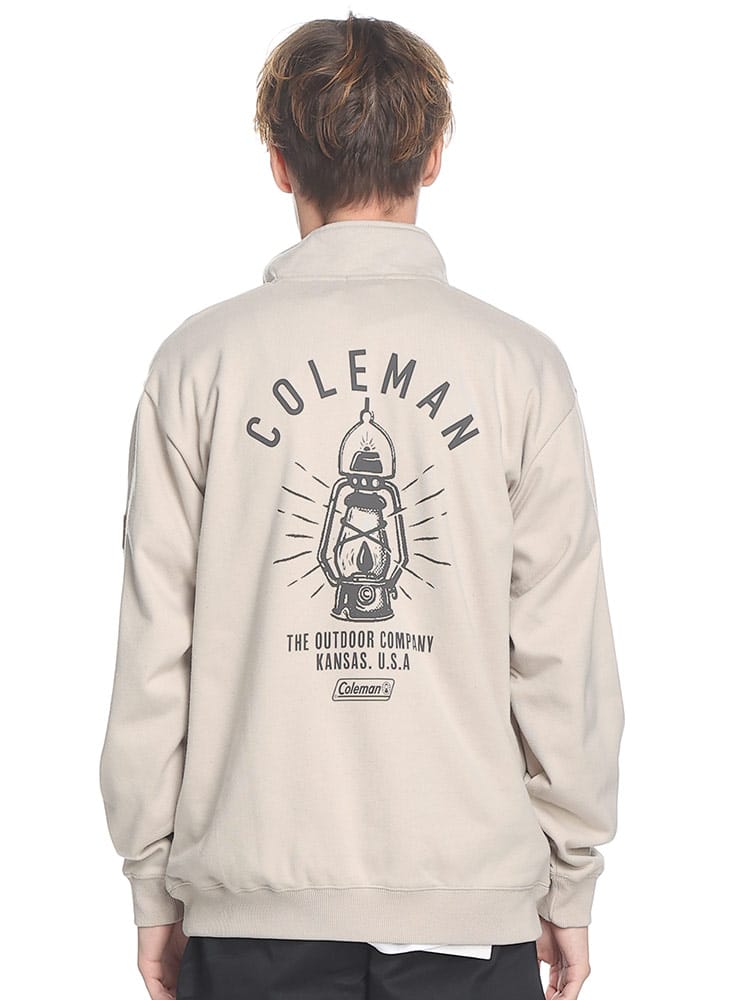 Coleman (コールマン) 裏起毛 USAコットン ハイネック トレーナー M L 